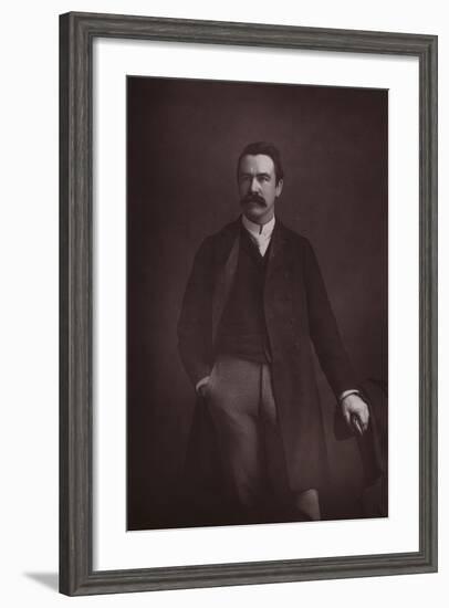 William Martin Conway, English Art Critic, Politician and Mountaineer-null-Framed Photographic Print