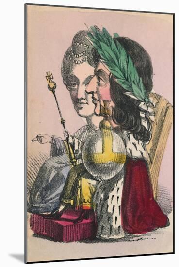 'William & Mary', 1856-Alfred Crowquill-Mounted Giclee Print
