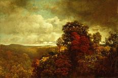 Autumnal Landscape by William Mason Brown-William Mason Brown-Framed Giclee Print
