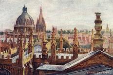 High Street, Oxford-William Matthison-Framed Giclee Print