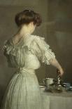 Interior, 1910-17 (Oil on Canvas)-William McGregor Paxton-Giclee Print