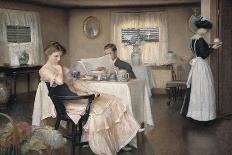 In the Studio-William McGregor Paxton-Framed Giclee Print