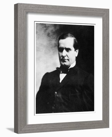 William Mckinley, 25th President of the United States, 19th Century-MATHEW B BRADY-Framed Giclee Print