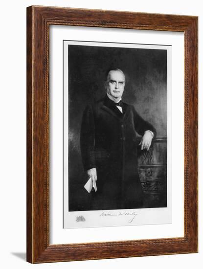 William McKinley, 25th President of the United States, 19th century-Unknown-Framed Giclee Print