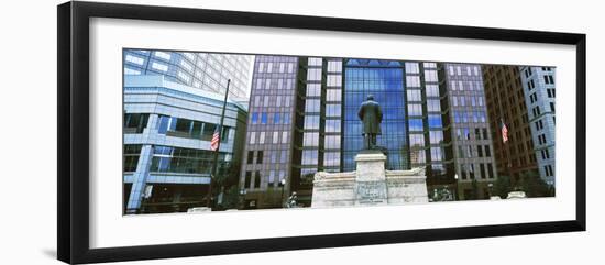 William McKinley Statue, Capitol Square, Columbus, Ohio, USA-null-Framed Photographic Print