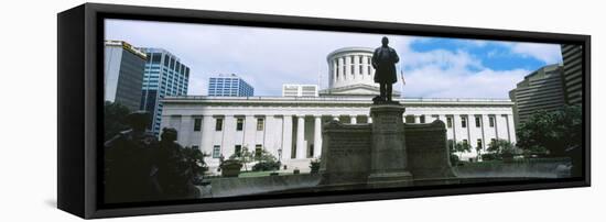 William McKinley Statue, Ohio Statehouse, Columbus, Ohio, USA-null-Framed Premier Image Canvas