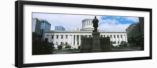 William McKinley Statue, Ohio Statehouse, Columbus, Ohio, USA-null-Framed Photographic Print