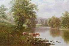 On the Wharfe, Bolton Woods-William Mellor-Giclee Print
