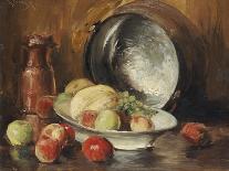 Still Life with Fruit and Copper Pot-William Merritt Chase-Giclee Print