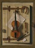 Still Life, Violin and Music, 1888-William Michael Harnett-Giclee Print