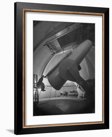 William Miller at the Mt. Palomar Observatory-J^ R^ Eyerman-Framed Photographic Print