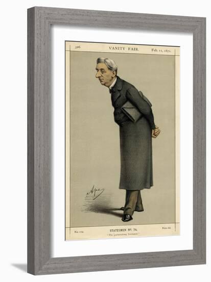 William Monsell Baron Emly-Carlo Pellegrini-Framed Art Print