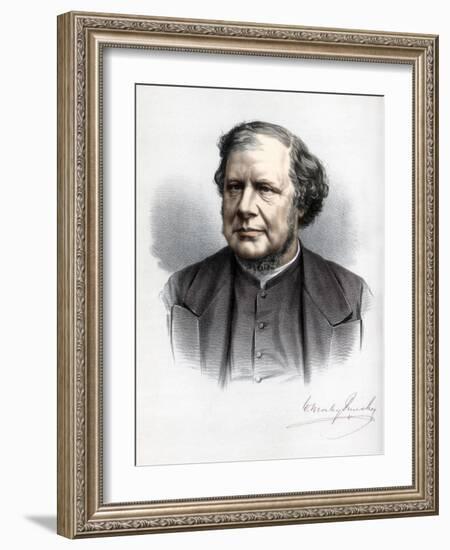 William Morley Punshon, English Nonconformist Divine, C1890-Petter & Galpin Cassell-Framed Giclee Print