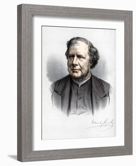 William Morley Punshon, English Nonconformist Divine, C1890-Petter & Galpin Cassell-Framed Giclee Print