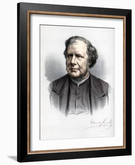 William Morley Punshon, English Nonconformist Divine, C1890-Petter & Galpin Cassell-Framed Giclee Print