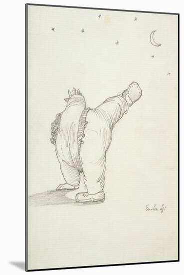 William Morris (1834-96) Performing a Cartwheel-Edward Burne-Jones-Mounted Giclee Print