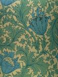 "Single Stem" Wallpaper Design-William Morris-Giclee Print
