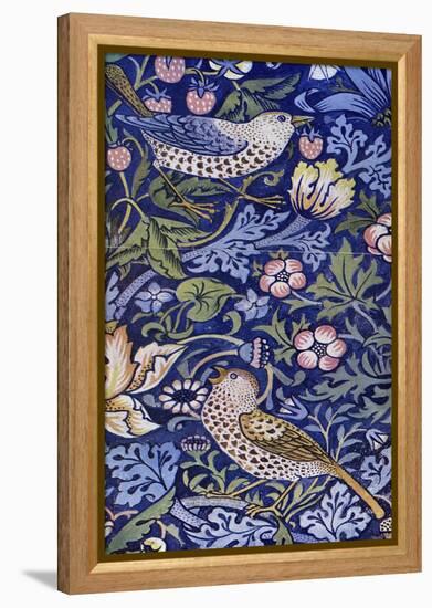 William Morris - Design for The Strawberry Thief-William Morris-Framed Premier Image Canvas