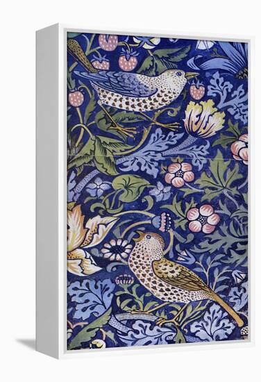 William Morris - Design for The Strawberry Thief-William Morris-Framed Premier Image Canvas