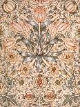 Rose' Wallpaper Design (Pencil and W/C on Paper)-William Morris-Giclee Print