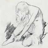 Sketch by Sir William Orpen, C1914 (1932)-William Newenham Montague Orpen-Framed Giclee Print