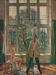 'The Red Scarf', 1935-William Newenham Montague Orpen-Giclee Print