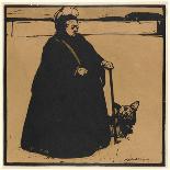 Sada Jakko, 1923 (Woodcut)-William Nicholson-Giclee Print