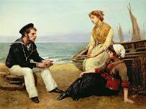 Unrequited Love - a Scene from Much Ado About Nothing, 1880-William Oliver-Giclee Print