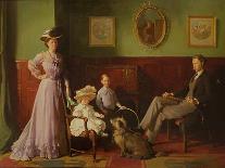 Group Portrait of the Family of George Swinton-William Orpen-Giclee Print