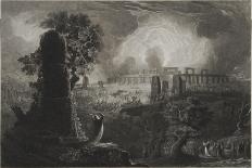 The Druids Sacrifice, 1832-William Overend Geller-Premium Giclee Print