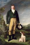An Unknown Man with His Dog, 1815-William Owen-Giclee Print