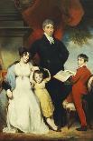 Group Portrait of the Hudson Family-William Owen-Giclee Print