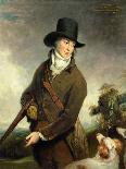 An Unknown Man with His Dog, 1815-William Owen-Framed Giclee Print