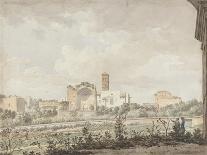 Caernarvon Castle, 18th Century-William Pars-Framed Giclee Print