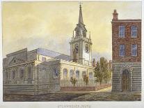Church of St Mary Somerset, City of London, C1815-William Pearson-Giclee Print