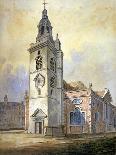Church of St Martin Within Ludgate and Ludgate Hill, City of London, 1815-William Pearson-Framed Giclee Print