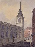 Church of St Alfege, London Wall, London, C1814-William Pearson-Giclee Print