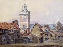 Church of St Mary, Whitechapel, London, C1815-William Pearson-Giclee Print