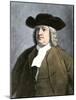 William Penn (1644-1718) English Quaker Founder of Pennsylvania State in 1682 (Engraving)-Unknown Artist-Mounted Giclee Print