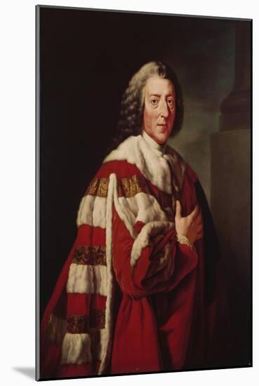 William Pitt, 1st Earl of Chatham, 1772-Richard Brompton-Mounted Giclee Print