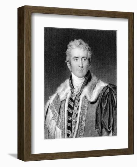 William Pitt Amherst, 1st Earl Amherst of Arracan (1773-185), British Statesman-Thomas Lawrence-Framed Giclee Print