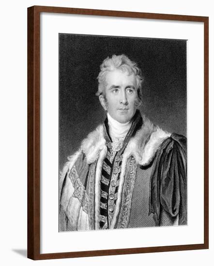 William Pitt Amherst, 1st Earl Amherst of Arracan (1773-185), British Statesman-Thomas Lawrence-Framed Giclee Print