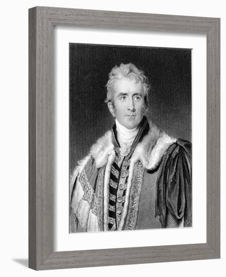 William Pitt Amherst, 1st Earl Amherst of Arracan (1773-185), British Statesman-Thomas Lawrence-Framed Giclee Print