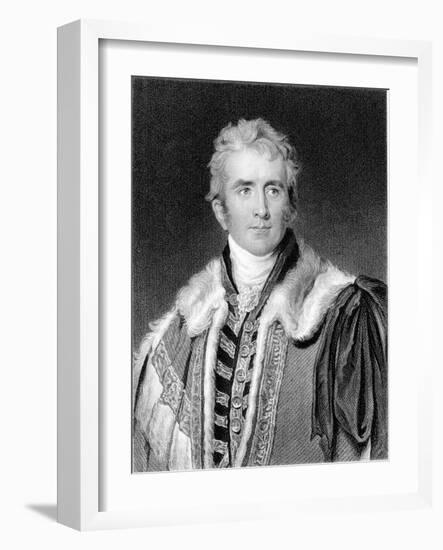 William Pitt Amherst, 1st Earl Amherst of Arracan (1773-185), British Statesman-Thomas Lawrence-Framed Giclee Print