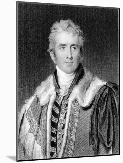 William Pitt Amherst, 1st Earl Amherst of Arracan (1773-185), British Statesman-Thomas Lawrence-Mounted Giclee Print