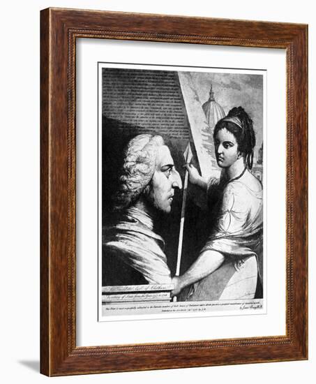 William Pitt, Earl of Chatham, British Politician, 18th Century-James Barry-Framed Giclee Print