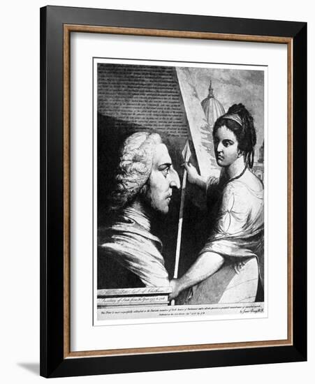 William Pitt, Earl of Chatham, British Politician, 18th Century-James Barry-Framed Giclee Print