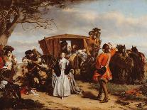 The Derby Day-William Powell Frith-Framed Giclee Print