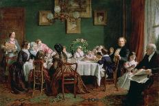 Sketch for 'Many Happy Returns of the Day'-William Powell Frith-Giclee Print