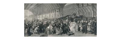 'Private View at the Royal Academy, 1881', 1883 (1935)-William Powell Frith-Framed Giclee Print